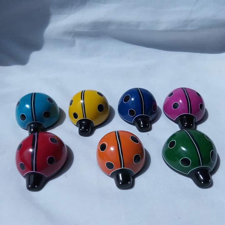 Soapstone Ladybird Figurines
