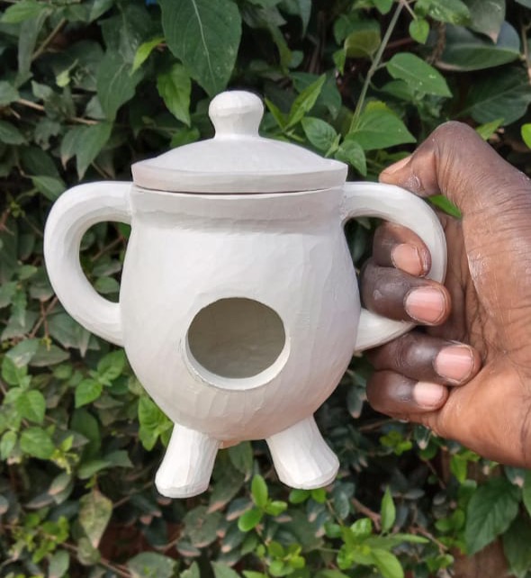 Soapstone Incense Burner Bowl Pot