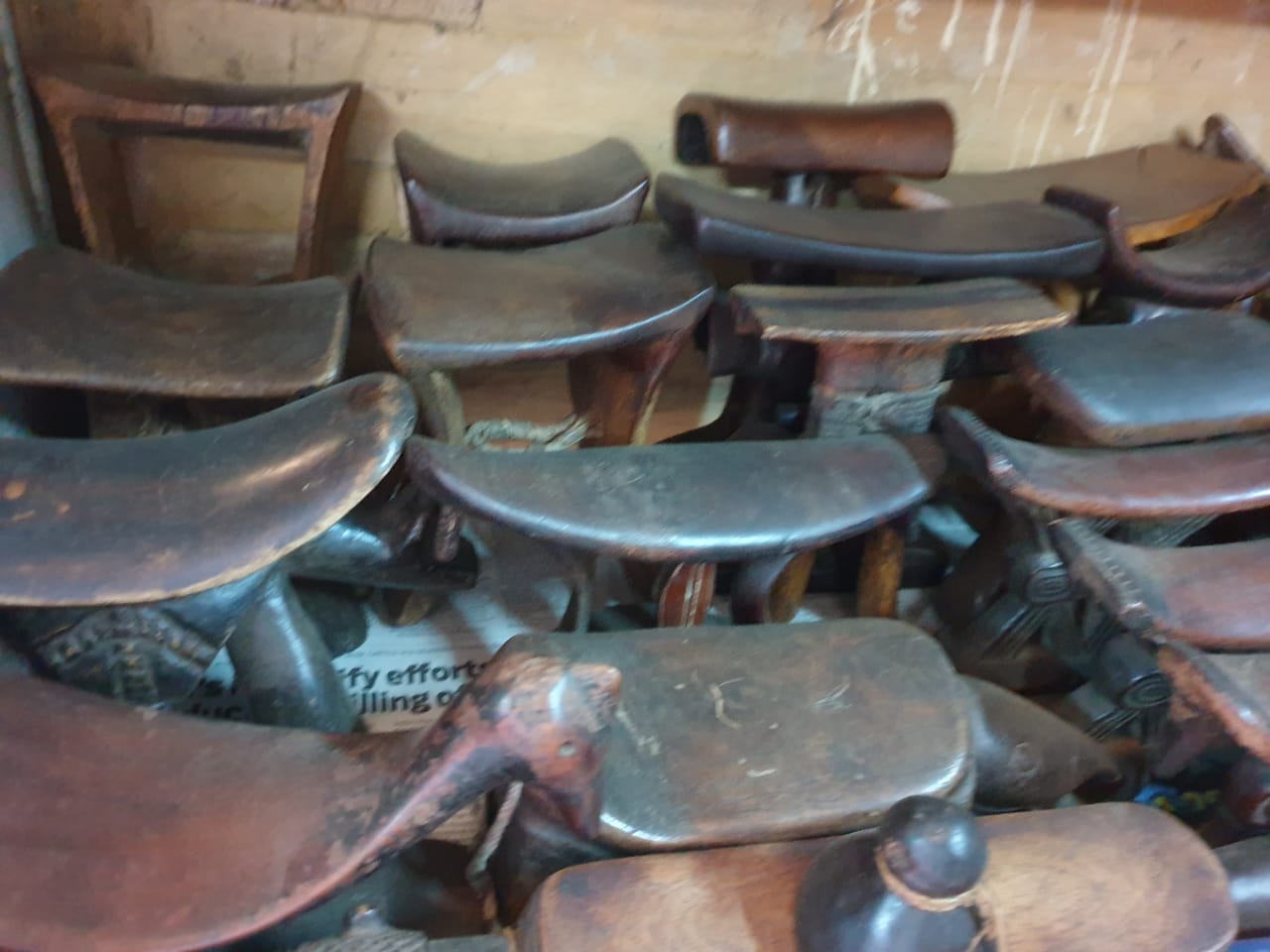 Traditional African Head Rest, Antiques