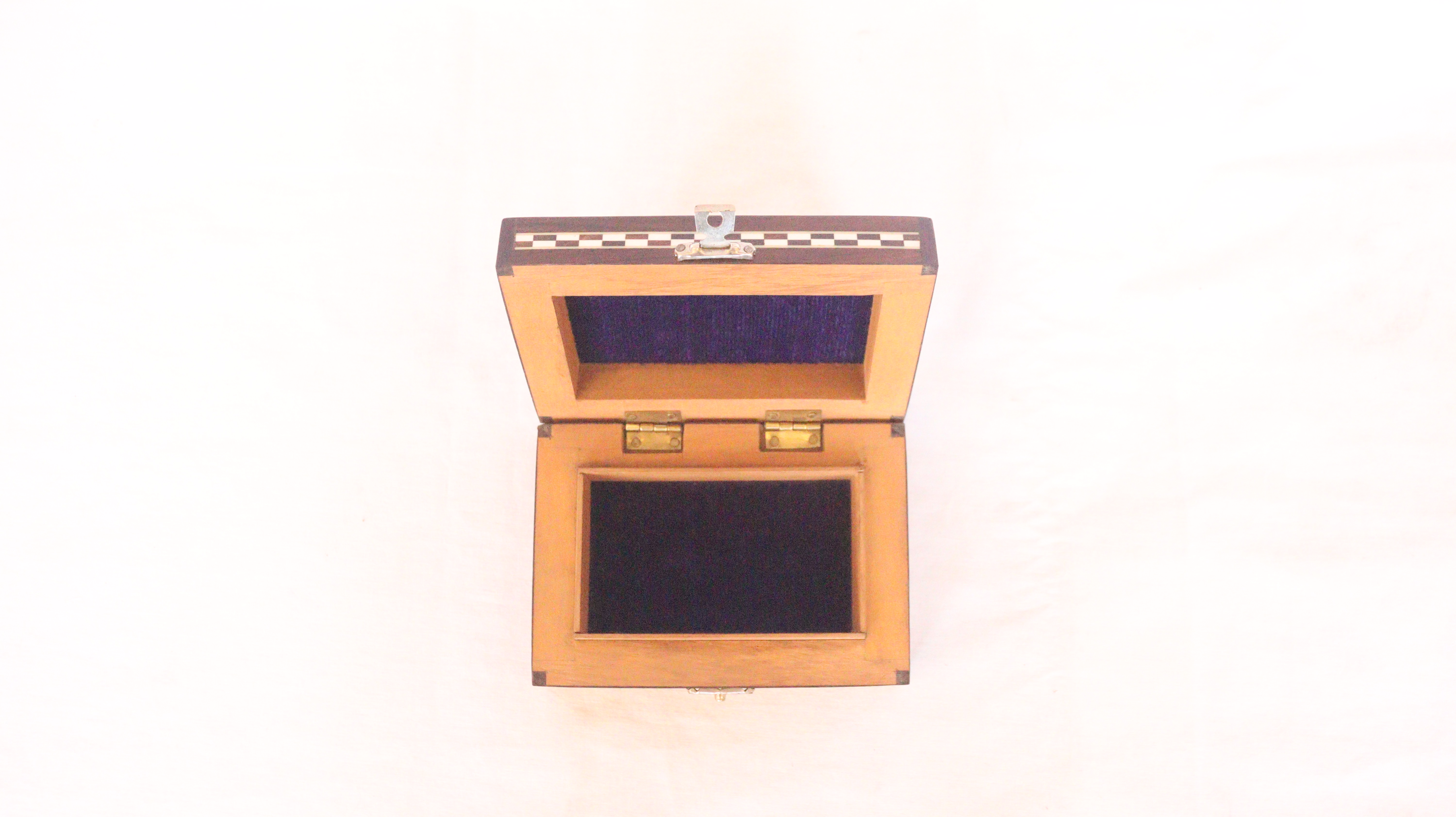 Jewelry Box, Wooden Jewelry Box With Pearls, Sandalwood Jewelry Box