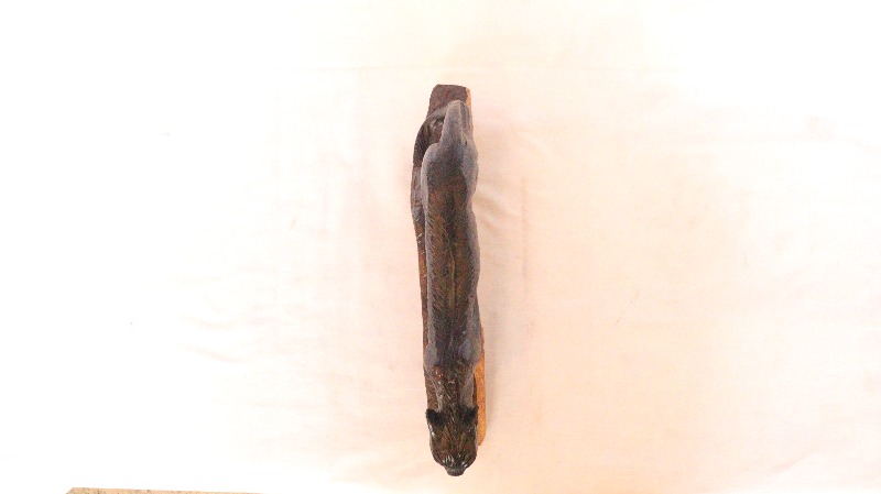 Smooth finish wooden cheetah, Kenyan cheetah, African cheetah, wooden carving