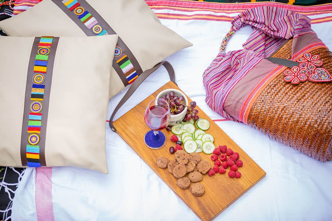 Wooden serving board, Kenyan wooden serving board, African wooden serving board