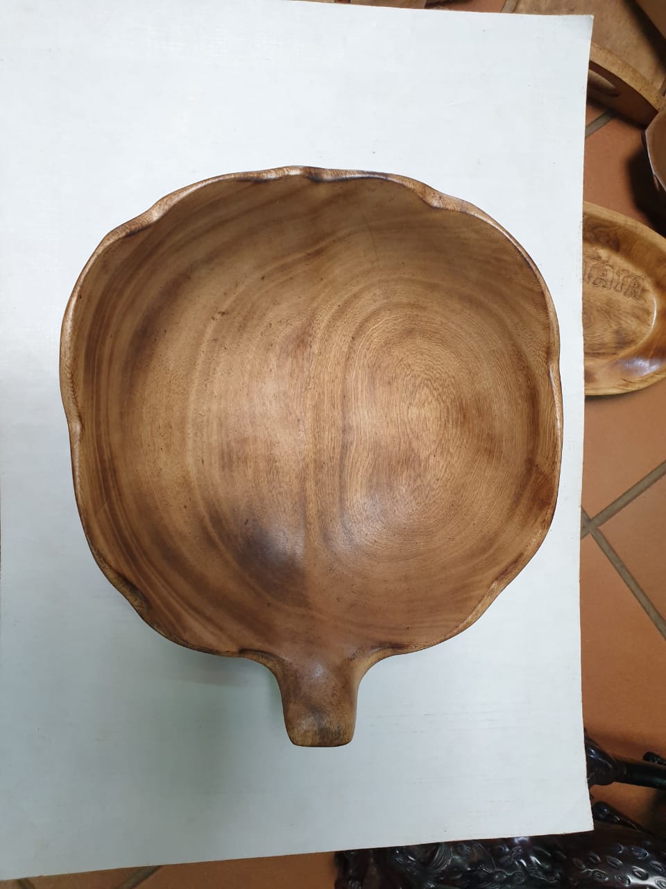 Jacaranda Wood Server Bowl, Wooden Bowl, Wooden Server
