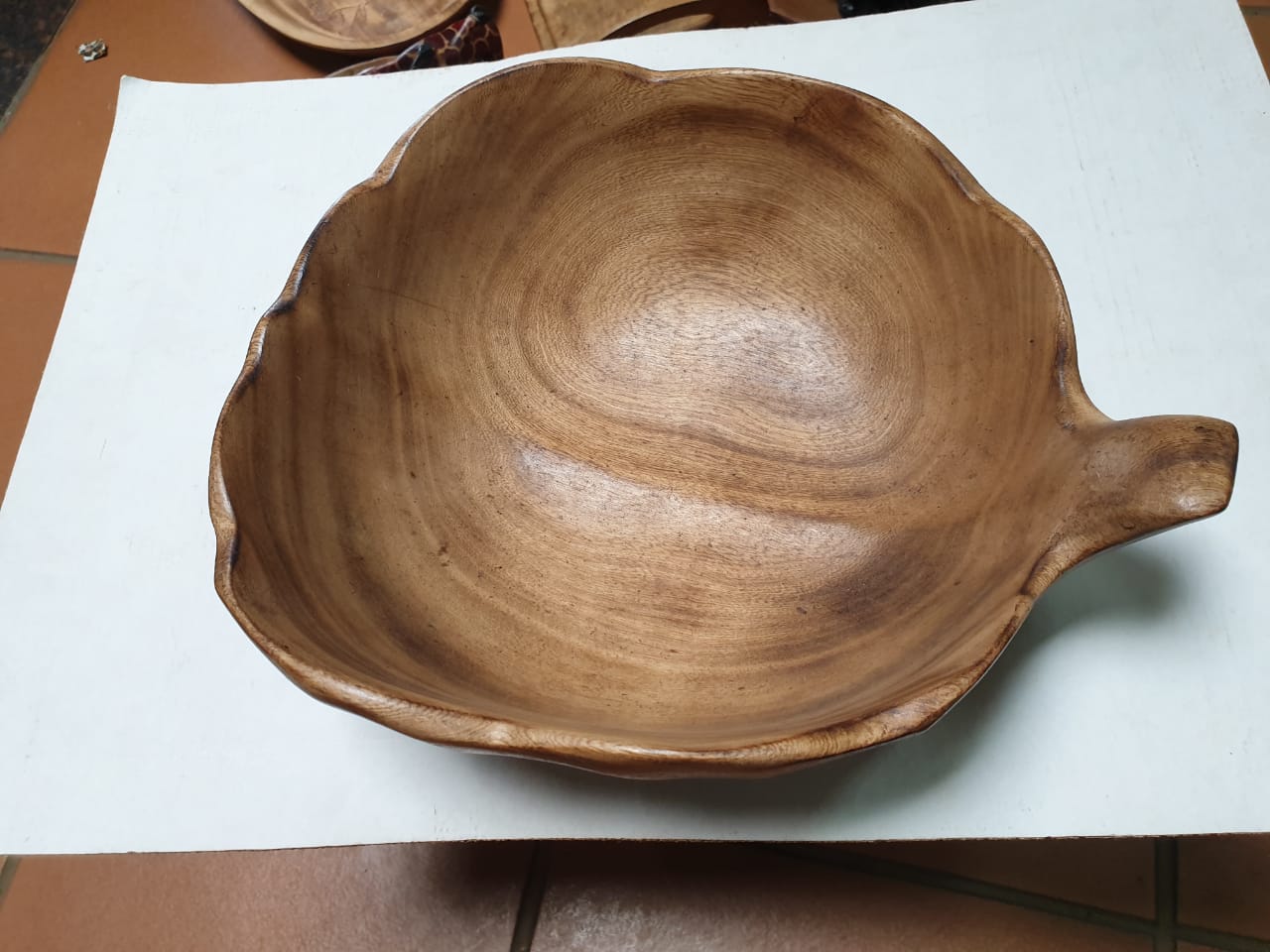 Jacaranda Wood Server Bowl, Wooden Bowl, Wooden Server
