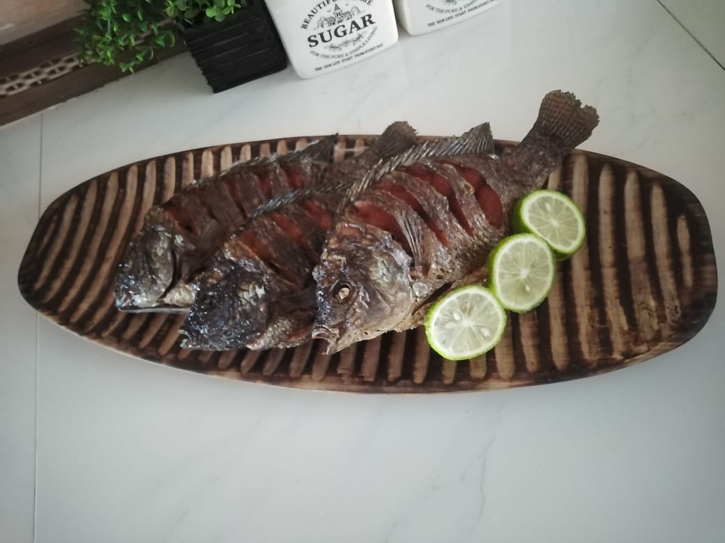 Large Smoked Fish Tray, Wooden tray, Tray