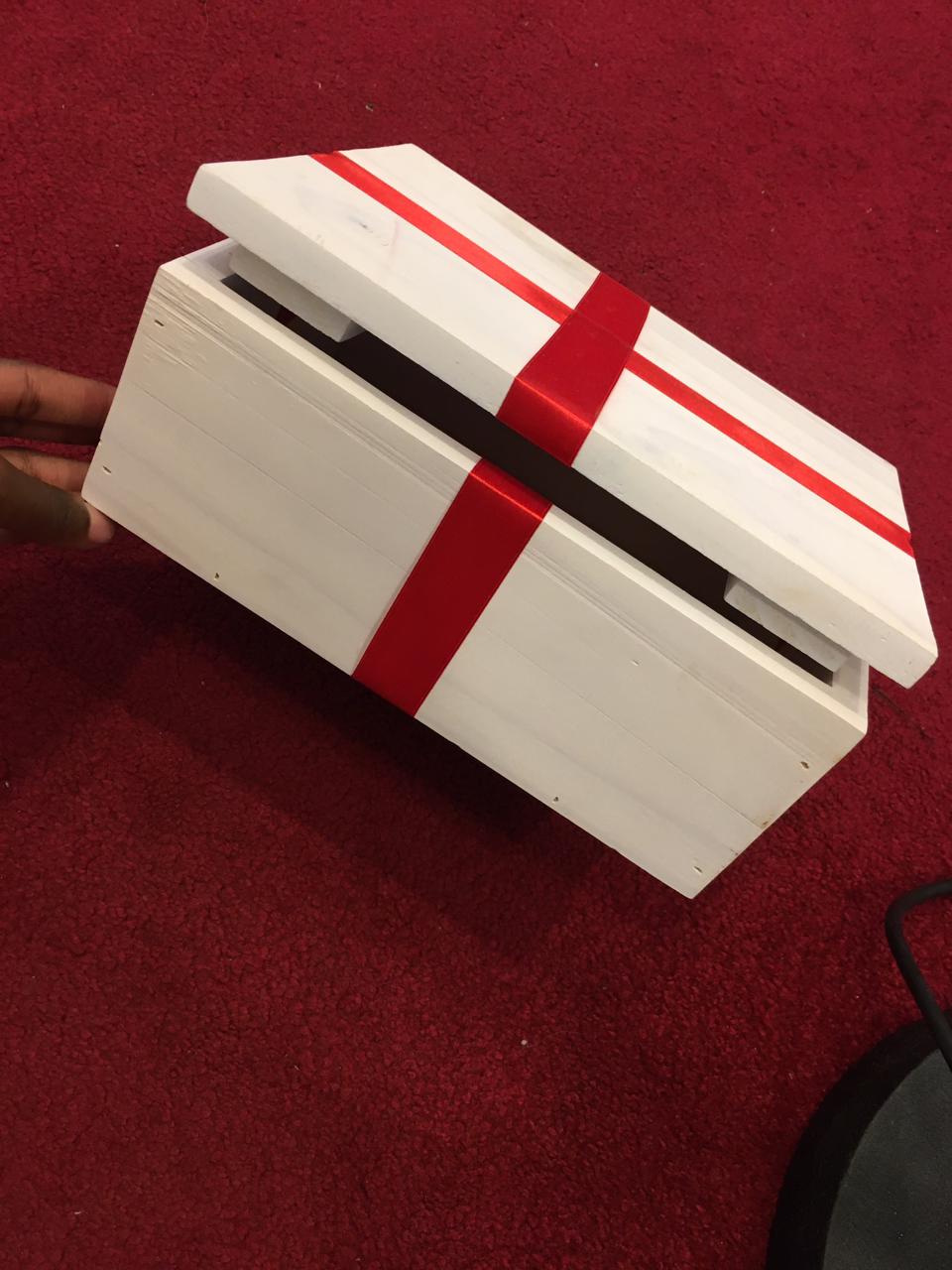 Small Wooden Gift Crate, Wooden gift box