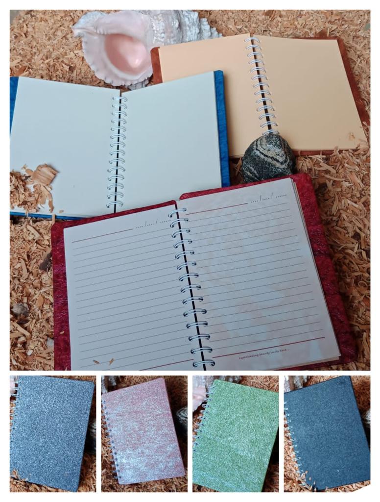 Elegant multi colored notebooks