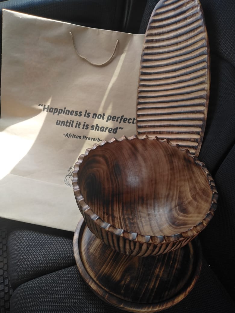 Wooden Server Set, Wooden servers