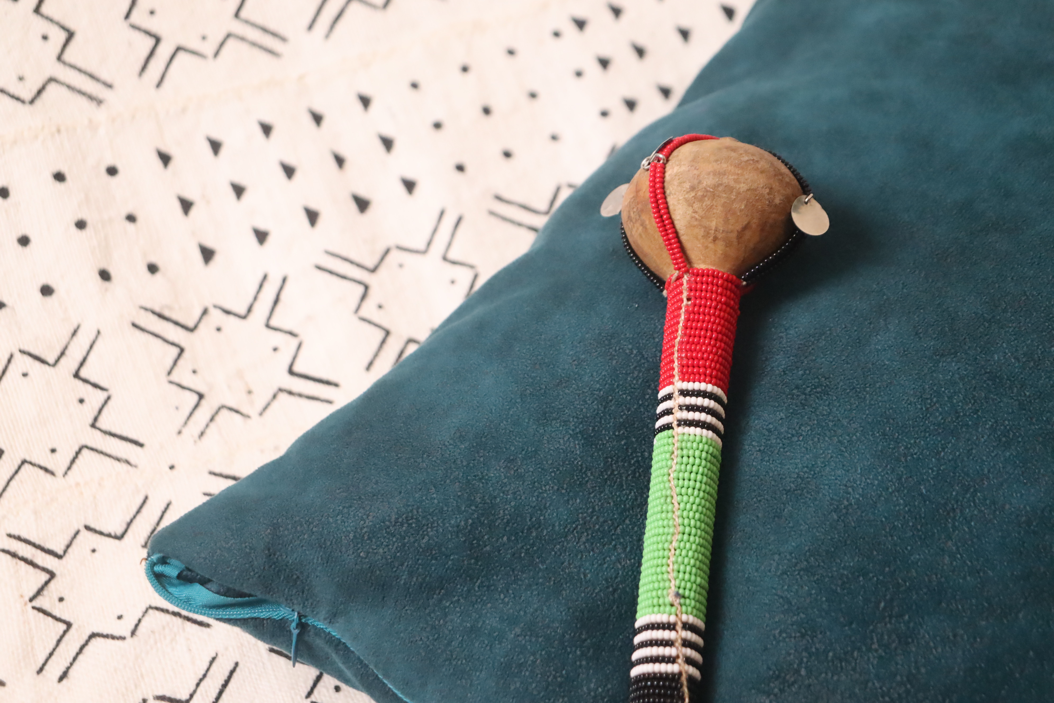 Maasai beaded Rungu, Maasai Rungu