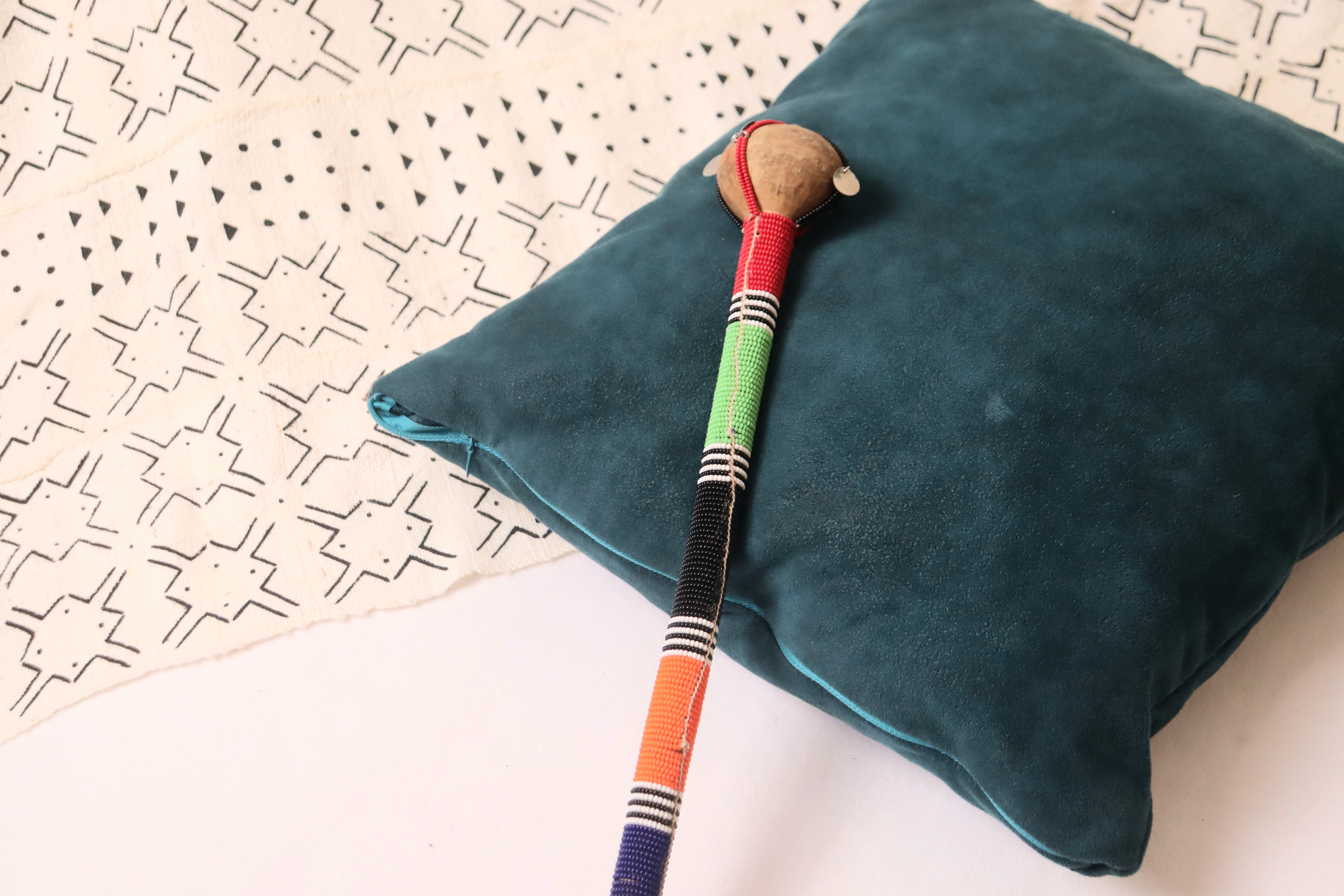 Maasai beaded Rungu, Maasai Rungu