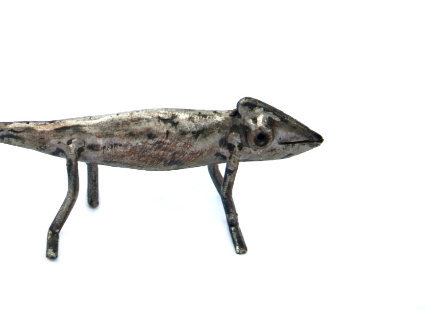 Chameleon Metal Sculpture