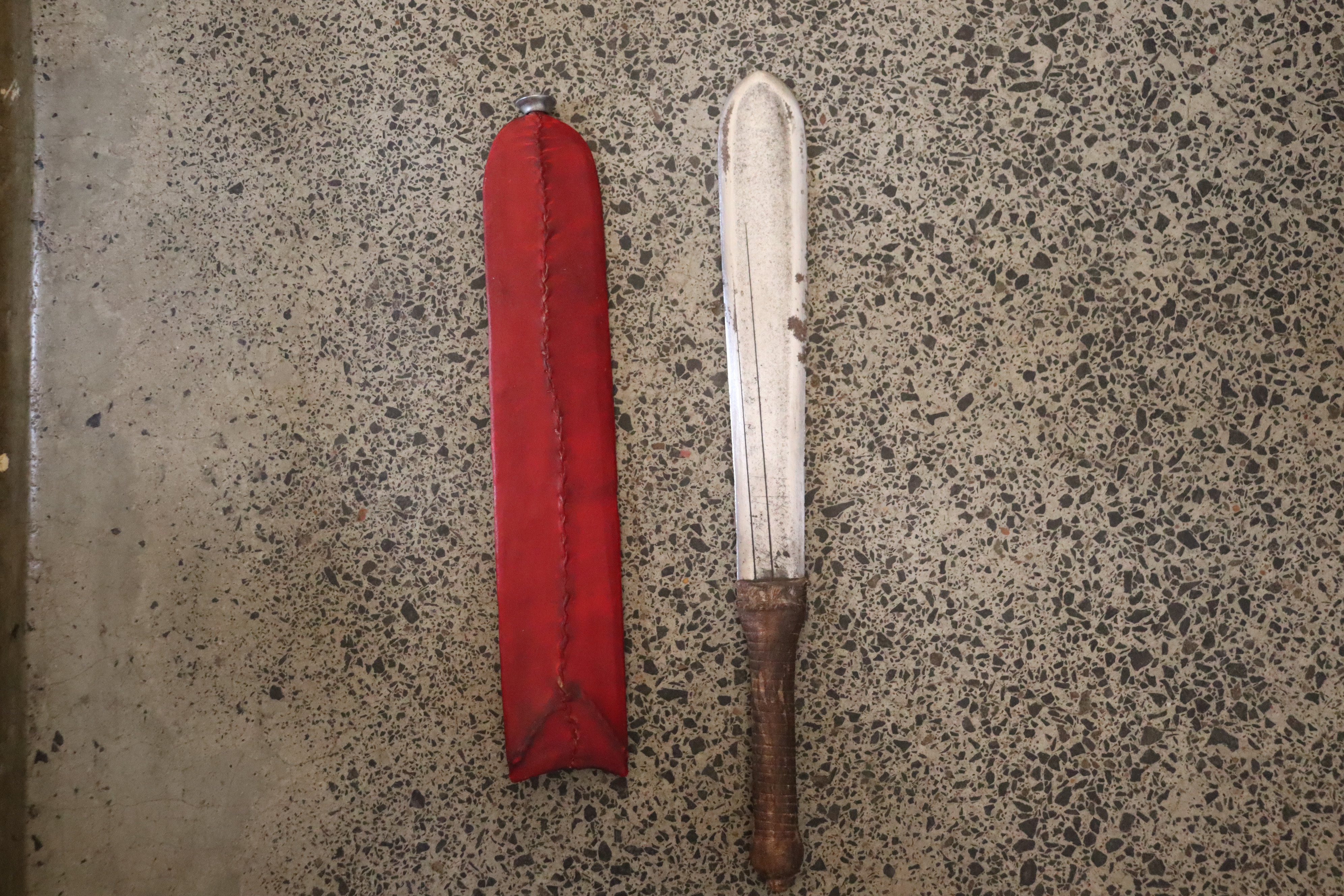 Timeless Maasai warrior machete