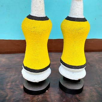 Namji Doll Pair (yellow &amp; white)
