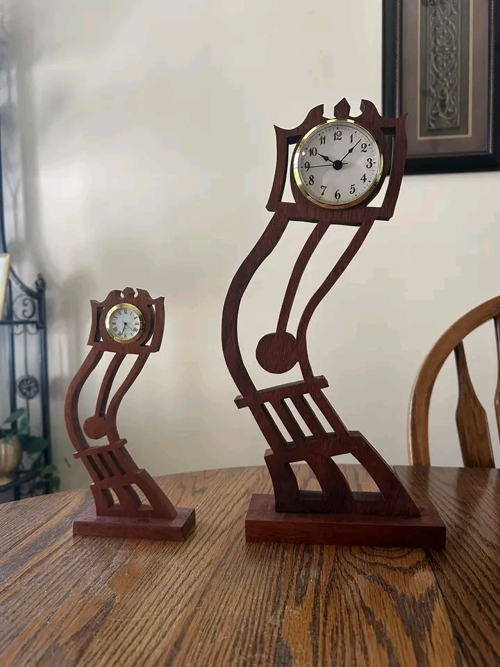 Wooden clocks, clocks