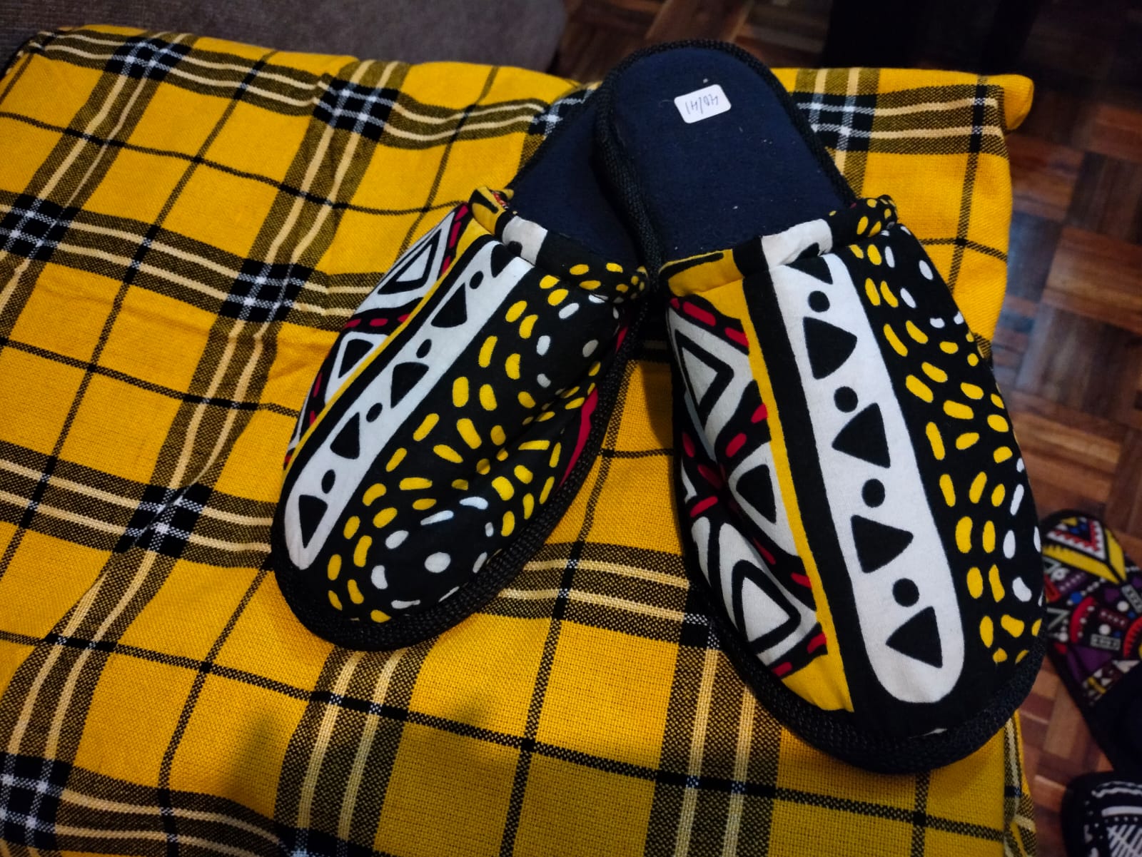 Ankara slippers, Kenyan slippers, African slippers, slippers
