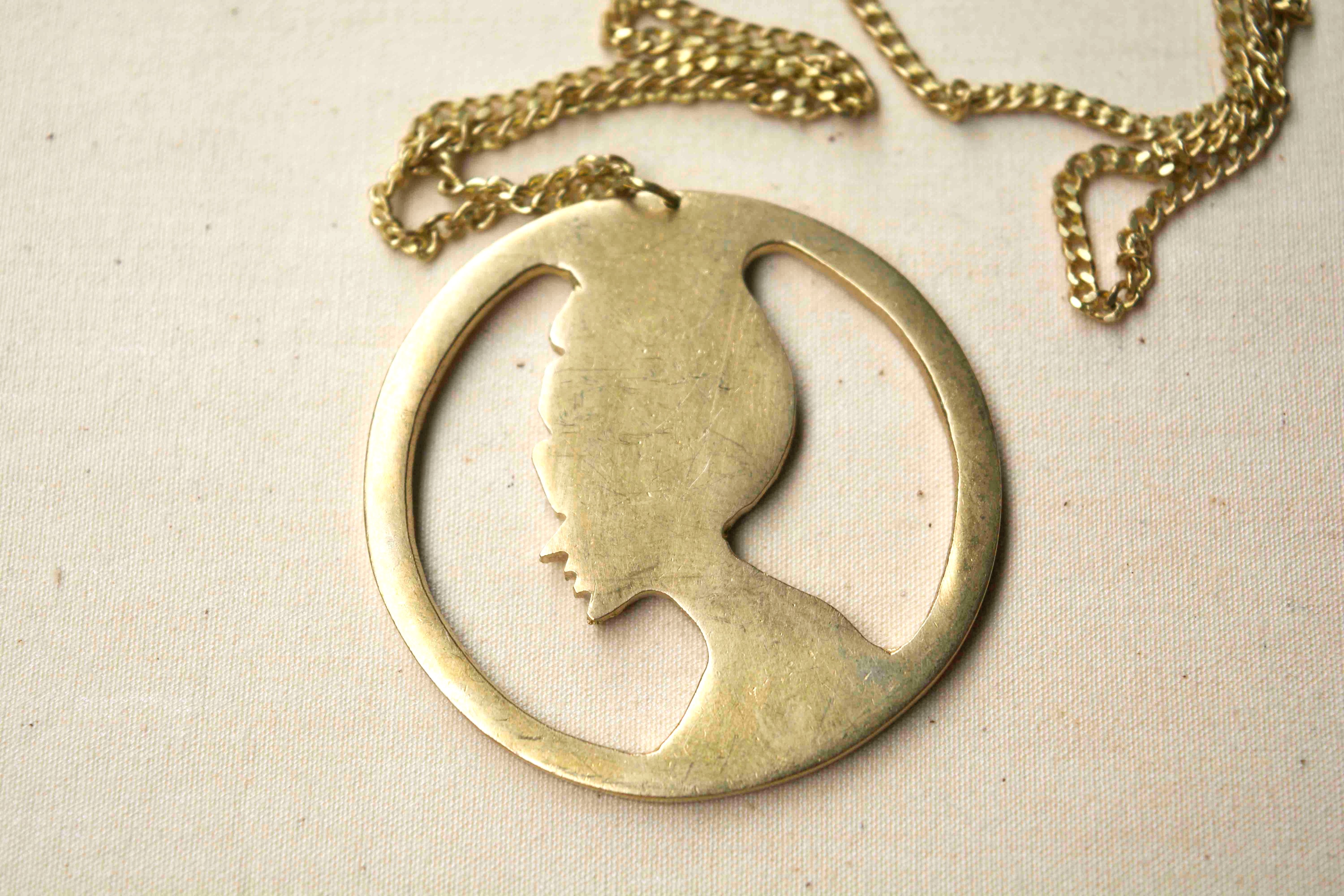 Mama Africa Brass Necklace