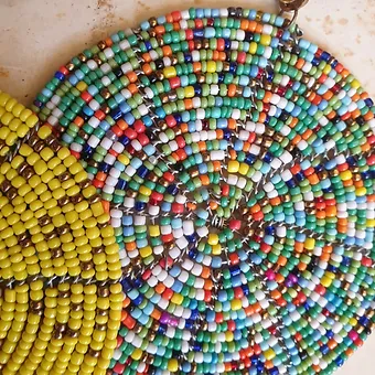 Beaded Maasai Choker Pendant