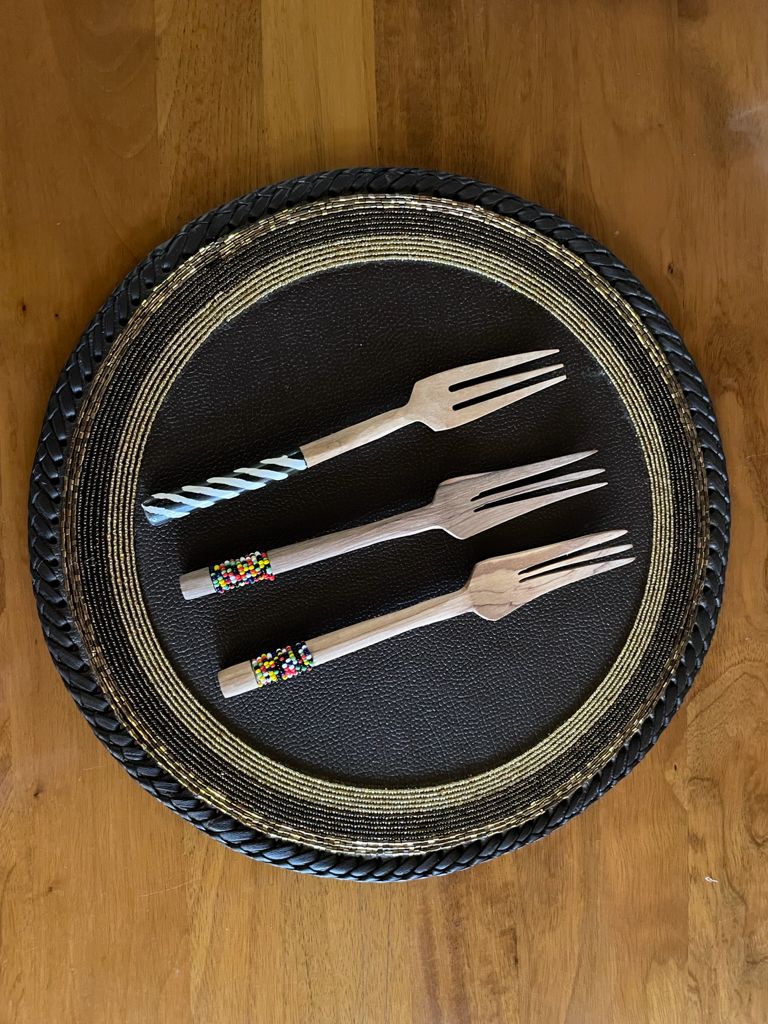 Sahara Elegance Half-Beaded Coaster