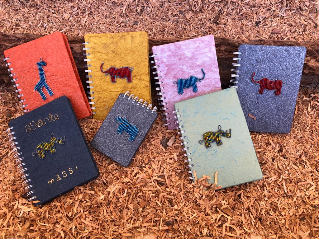 Elegant multi colored notebooks