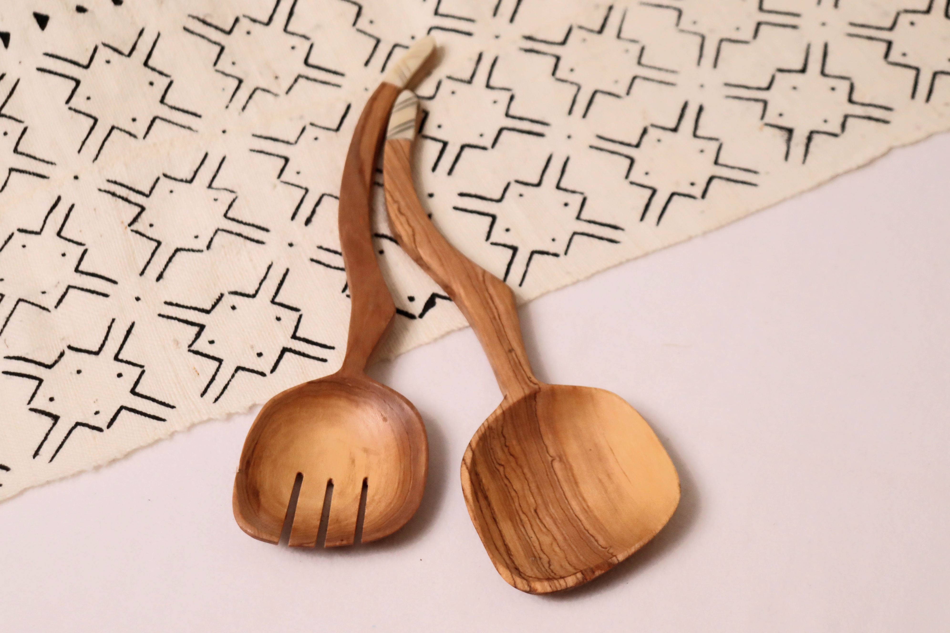 Rustic Wooden serving spoons