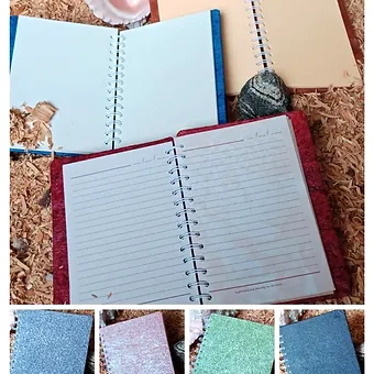 Elegant multi colored notebooks